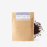 Cacao coffee scrub packet