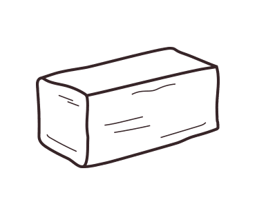 Block of clay illustration